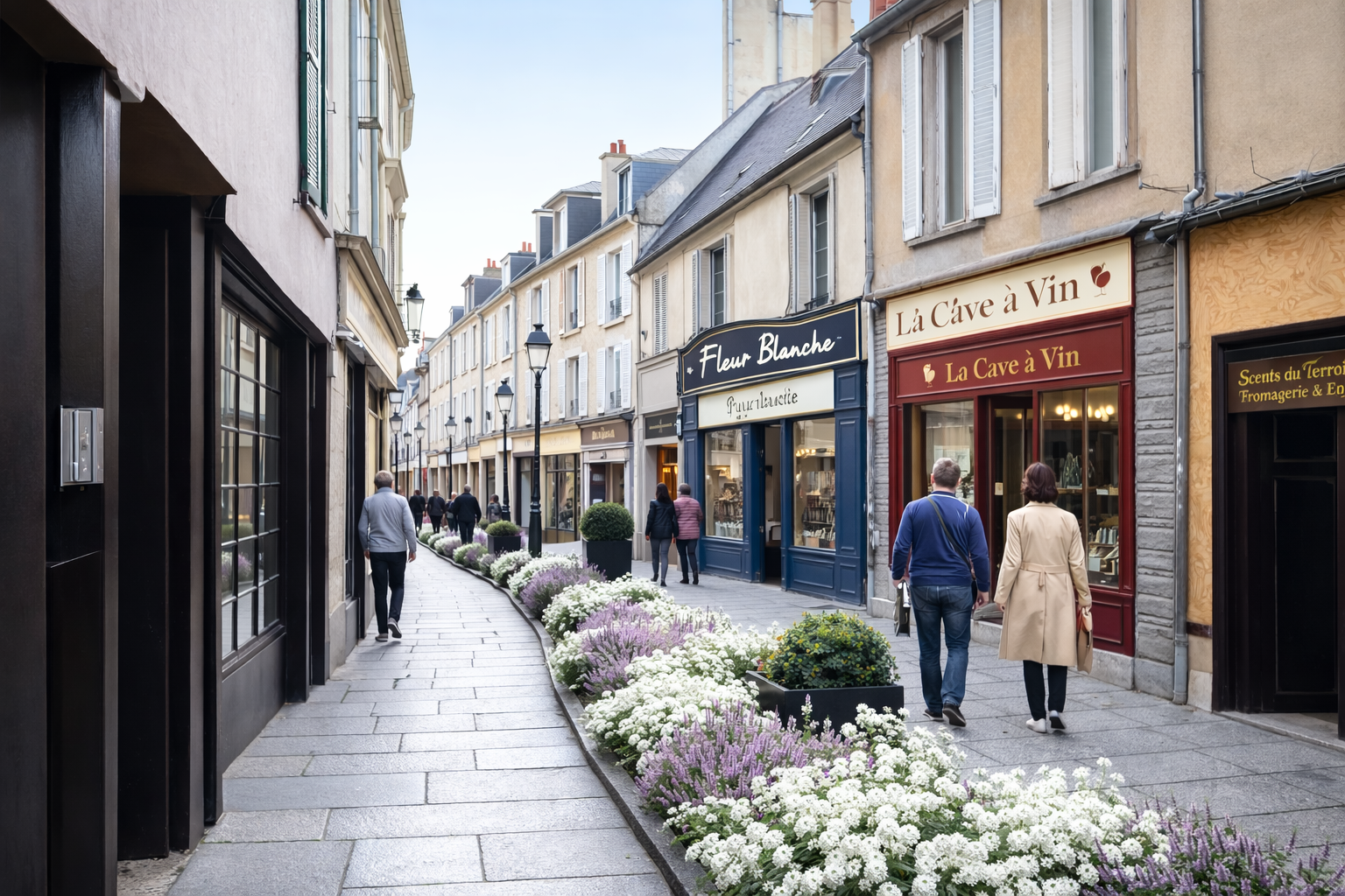 Projet d'aménagement de la rue de la République
